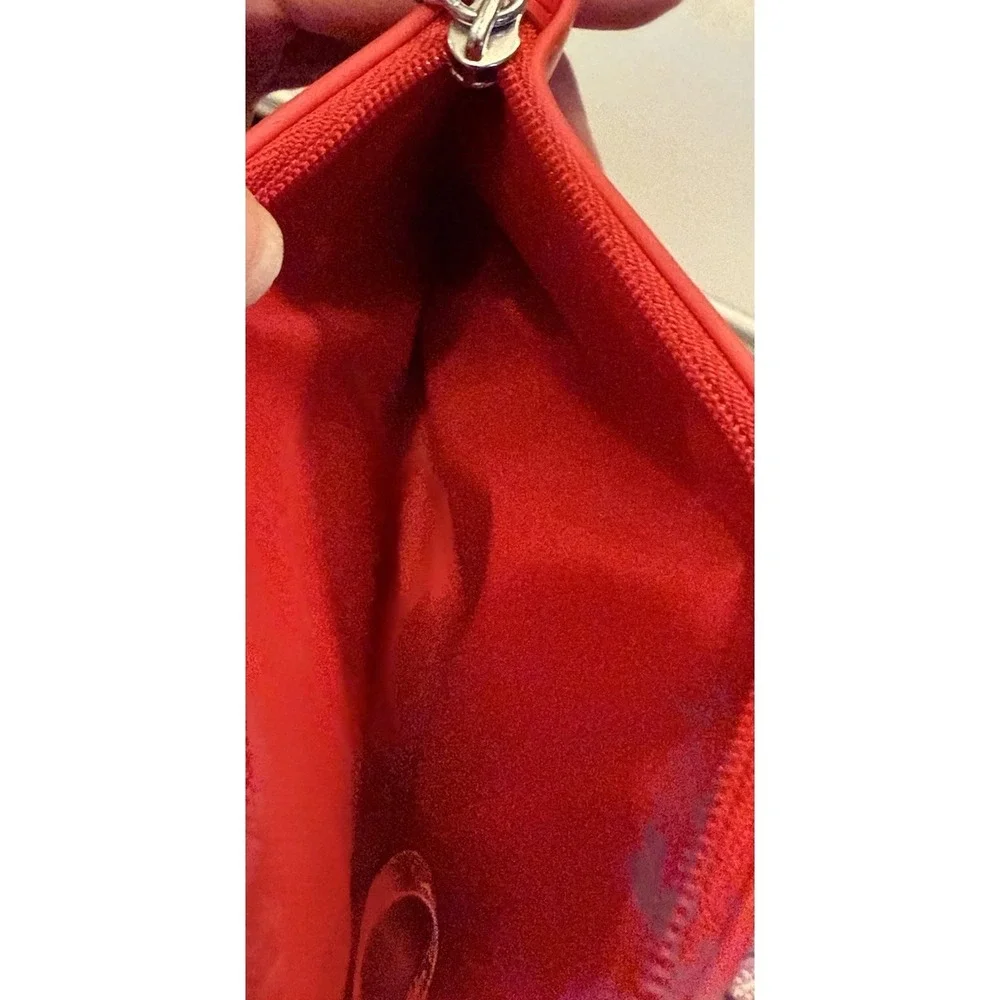 Givenchy Parfums‎ Red Small Makeup Pouch Coin Purse.
